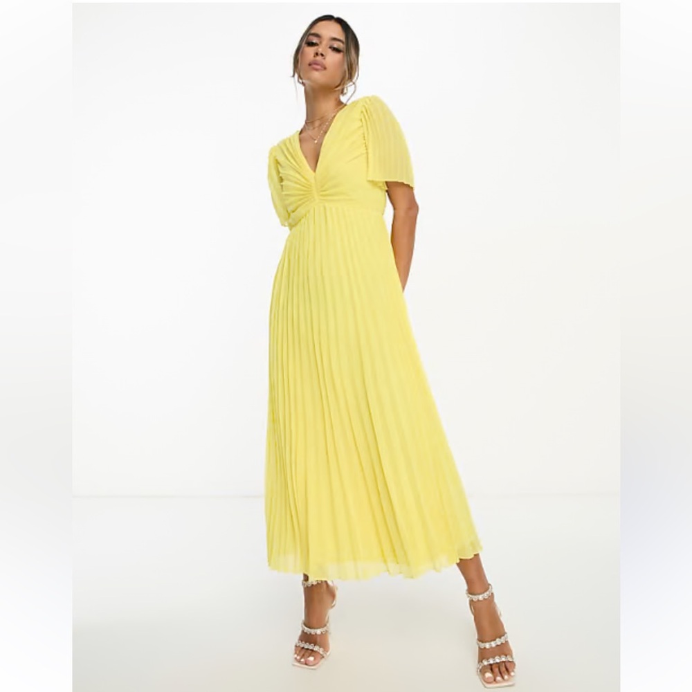 ASOS Pleated Maxi Dress